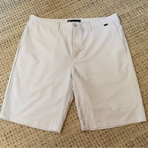 Travis Mathew White Shorts